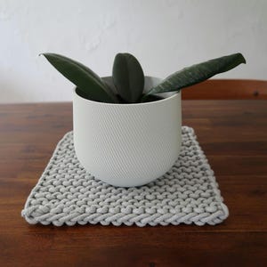 Square Cotton Knit Trivet