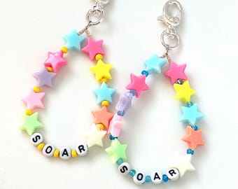 Charm -circle of stars for children’s bags, backpacks