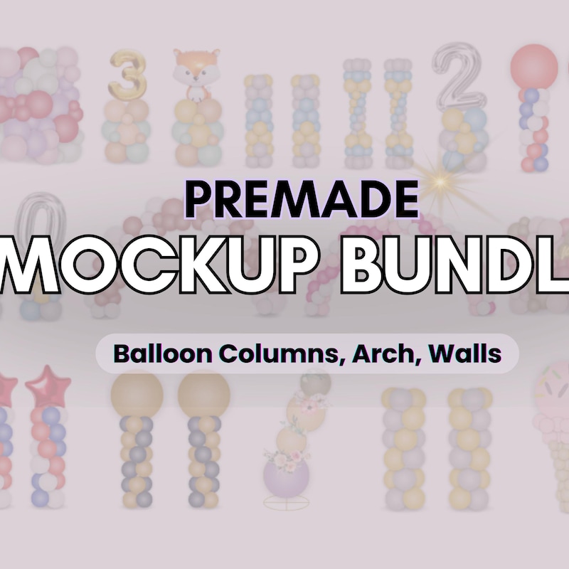 Premade Balloon Arch Etsy premade-balloon-arch-etsy