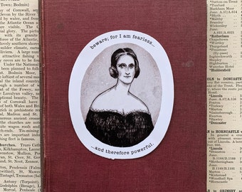 Mary Shelley Sticker - Vinyl Sticker