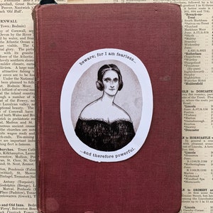 Mary Shelley Sticker Vinyl Sticker image 1