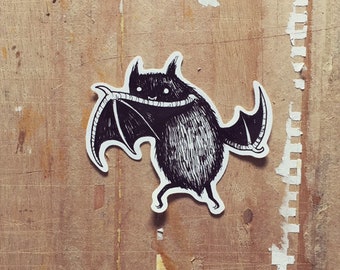 Bat Sticker II - Vinyl Sticker