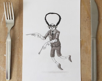 Master Chef - A5 Print - Illustration