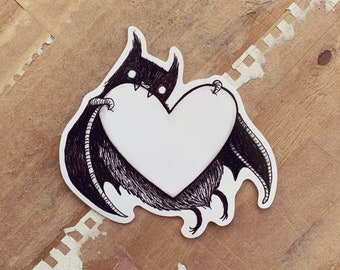 Bat Sticker III - Vinyl Sticker