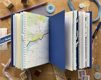 New Beginnings - Travel Journal - Mixed Paper Journal - Gratitude Journal - Notebook