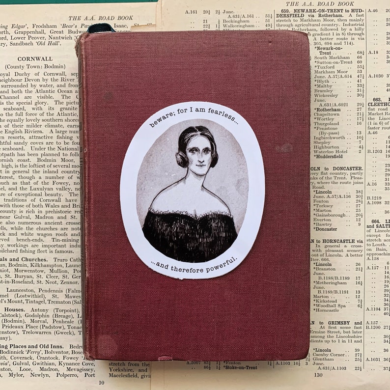 Mary Shelley Sticker Vinyl Sticker image 1
