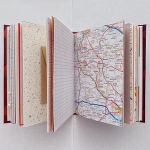 Wanderlust - Travel Journal - Mixed Paper Journal - Travel Gift - Notebook