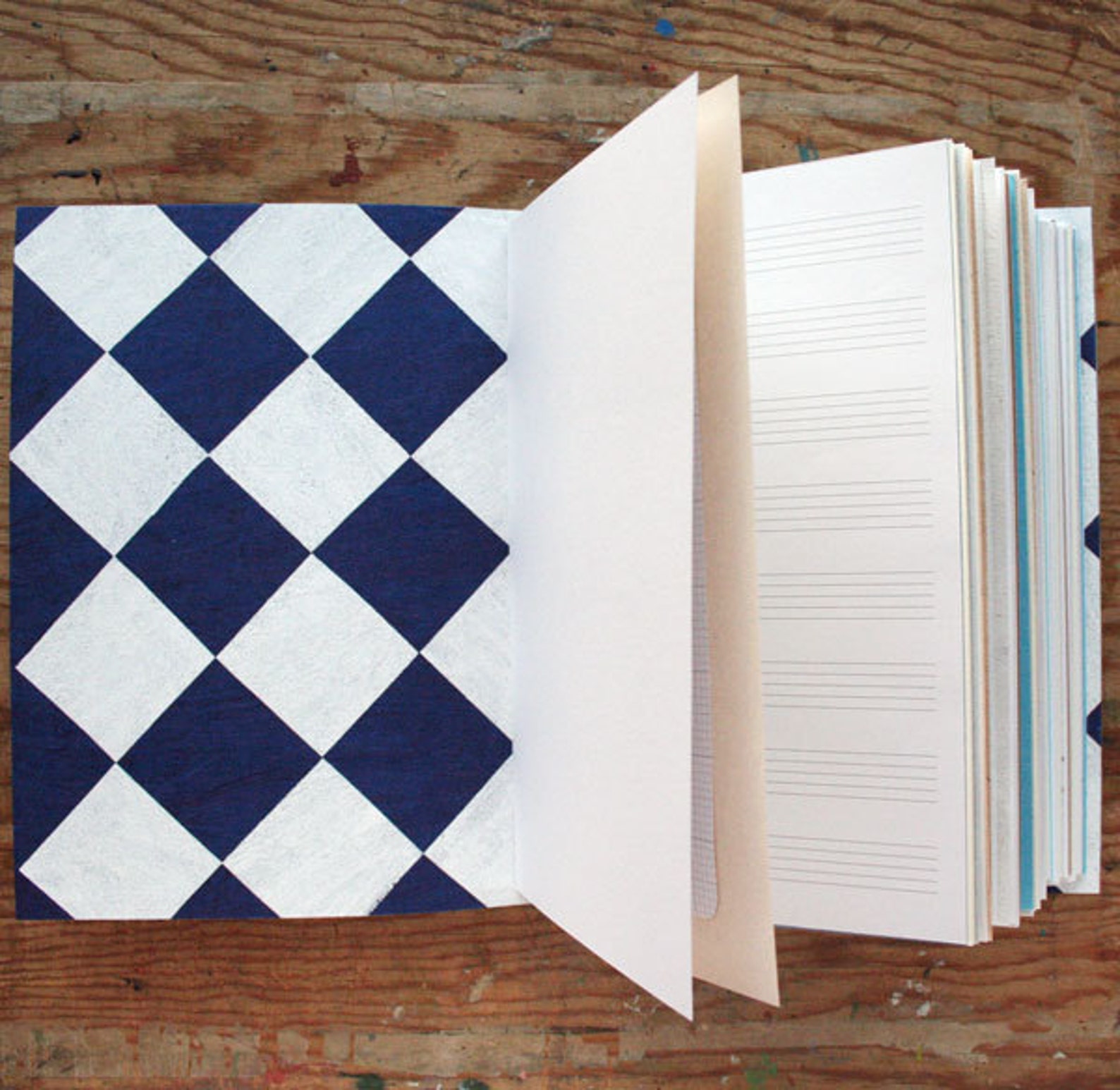 Mixed Paper Journal 6.5 X 9 Inch Paper Dreams Paper Etsy