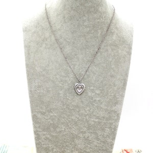 bat. heart locket necklace. silver ox jewelry now with a silver tone bat or silver ox bat image 10