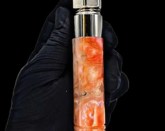 Black Label: Carnelian  Tungsten Holder – Premium handcrafted Welding Accessory