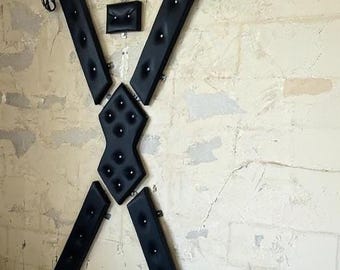 Wall Mounted St Andrew’s Cross with Padded Panels