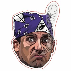 Prison Mike Diecut Sticker
