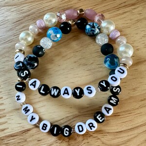 It’s Always You Lyric - Friendship - His Hers -  Couples Word Bracelet - Dear Jack Fundraiser