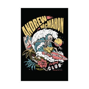 McMahon Surfing Club Matte Vertical Poster - Dear Jack Fundraiser
