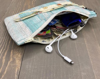 Star Wars Grogu Fabric Zip Clutch