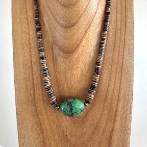 SALE-Southwestern style heist and turquoise necklace