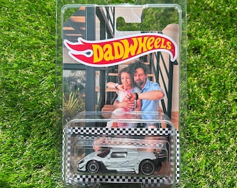 Fathers Day Custom Hot Wheels Car - Hot Wheels Birthday Party - Hot Wheels Personalized - Car Party Favor - Gift for Dad - Gift for Him