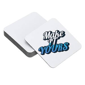 Custom 3x3&quot; Strong Quality Hardback Magnet - Personalized Magnet for Gifts, Photos, Events, Parties, Phrases - Wall Decor Fridge Magnets