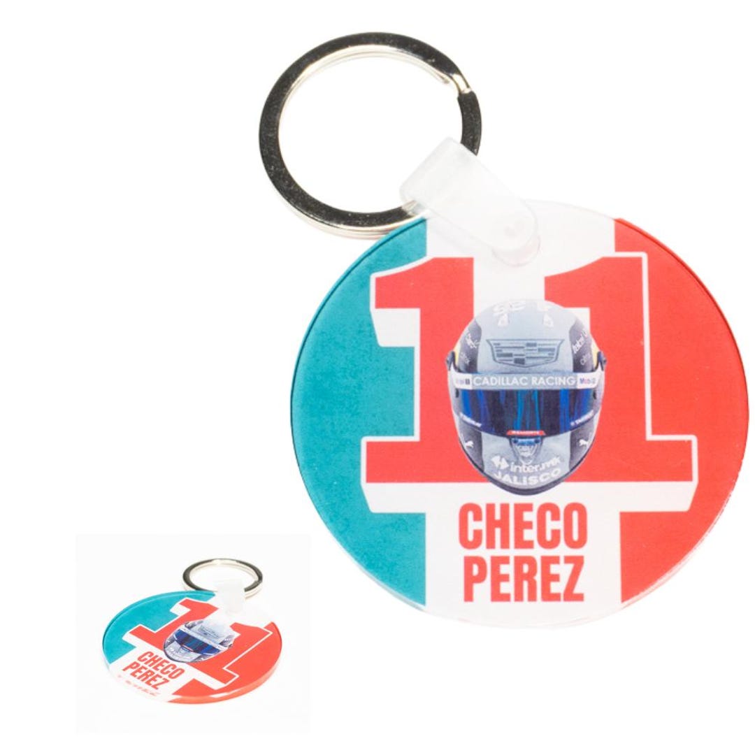 Cadillac Racing F1 Keychain - Checo Helmet, Personalized Gift - Etsy