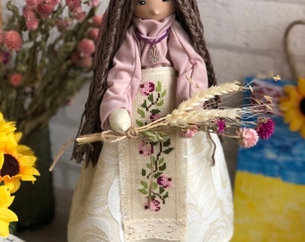 Waldorf Doll | Natural Materials | Handmade Baby Doll | Handmade textile doll