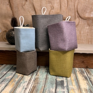 Hanging Fabric Basket – Minimalist Storage with Style