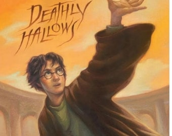 custom order- Wizard Book Cover postcard Set (7)