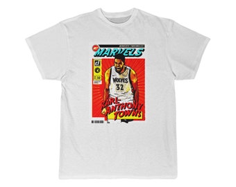 Karl Anthony-Towns Marvels Graphic Tee T-Shirt Minnesota Timberwolves NBA Playoffs