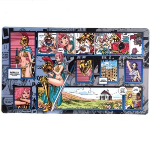 Speelmat Rebecca - met Zones Speelmat Spelmat TCG Dressrosa Waifu Girl