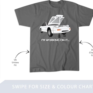 240sx S13 Hatch I&#39;m Working On It Graphic T-Shirt - 254439