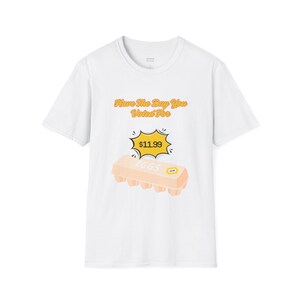 Unisex T-Shirt Egg Carton "Have The Day You Voted For" Political Humor, Funny Gift, Election Day Tee, Voting Shirt, Democratic, Liberal