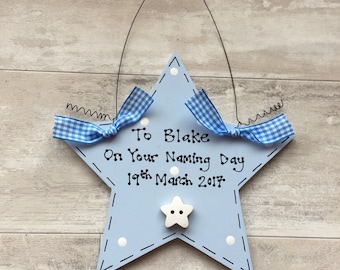 Cartello personalizzato per neonato / Regalo per battesimo / Regalo per neonato / Decorazione per la cameretta