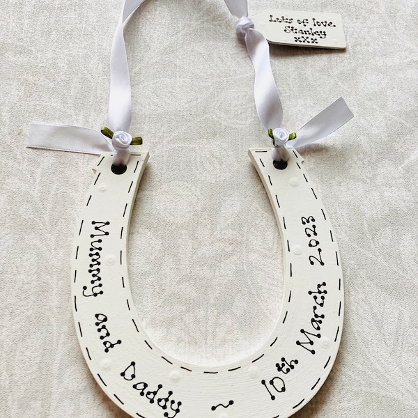 Wedding Horseshoe Etsy UK