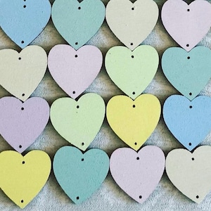 Birthday Board Tokens Discs | Holzformen | Herzen, Kreise, Sterne, Blumen, Tatzen, Engel