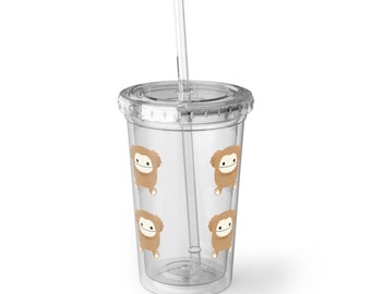 Bigfoot Squishmallow  Acrylic Cup