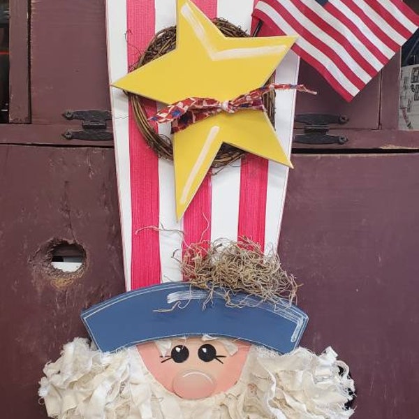 Patriotic Uncle Sam Wall Decor