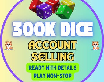 Monopoly_Go 300k Dice Account | read description below