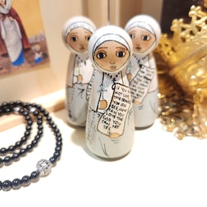 Saint Elisabeth the New Martyr Peg Doll