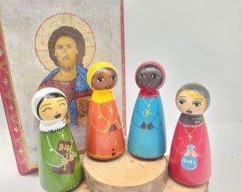 Church Friends - set of 4