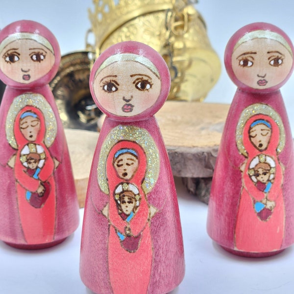 Saints Peg Dolls - Etsy