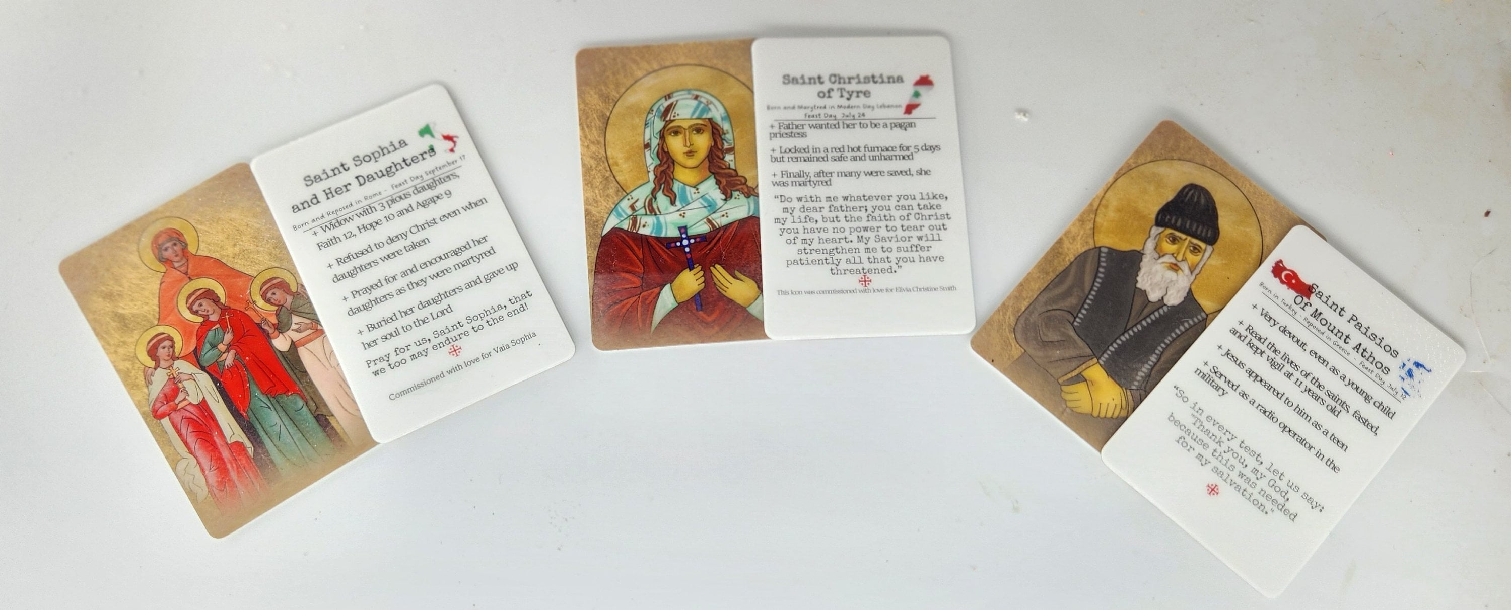 Orthodox Card Orthodox Saint Cards: Series 3 - Etsy