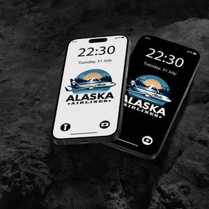 Alaska Airlines iPhone Wallpapers