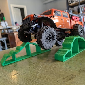 RC crawler flex ramps