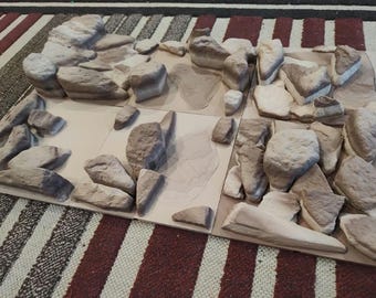 Half Set 3D Printed RC Crawler Course for 1\18th or 1\24 Scale