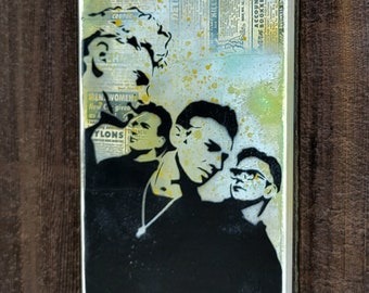 Depeche Mode Art Painting on Original Art on Canvas