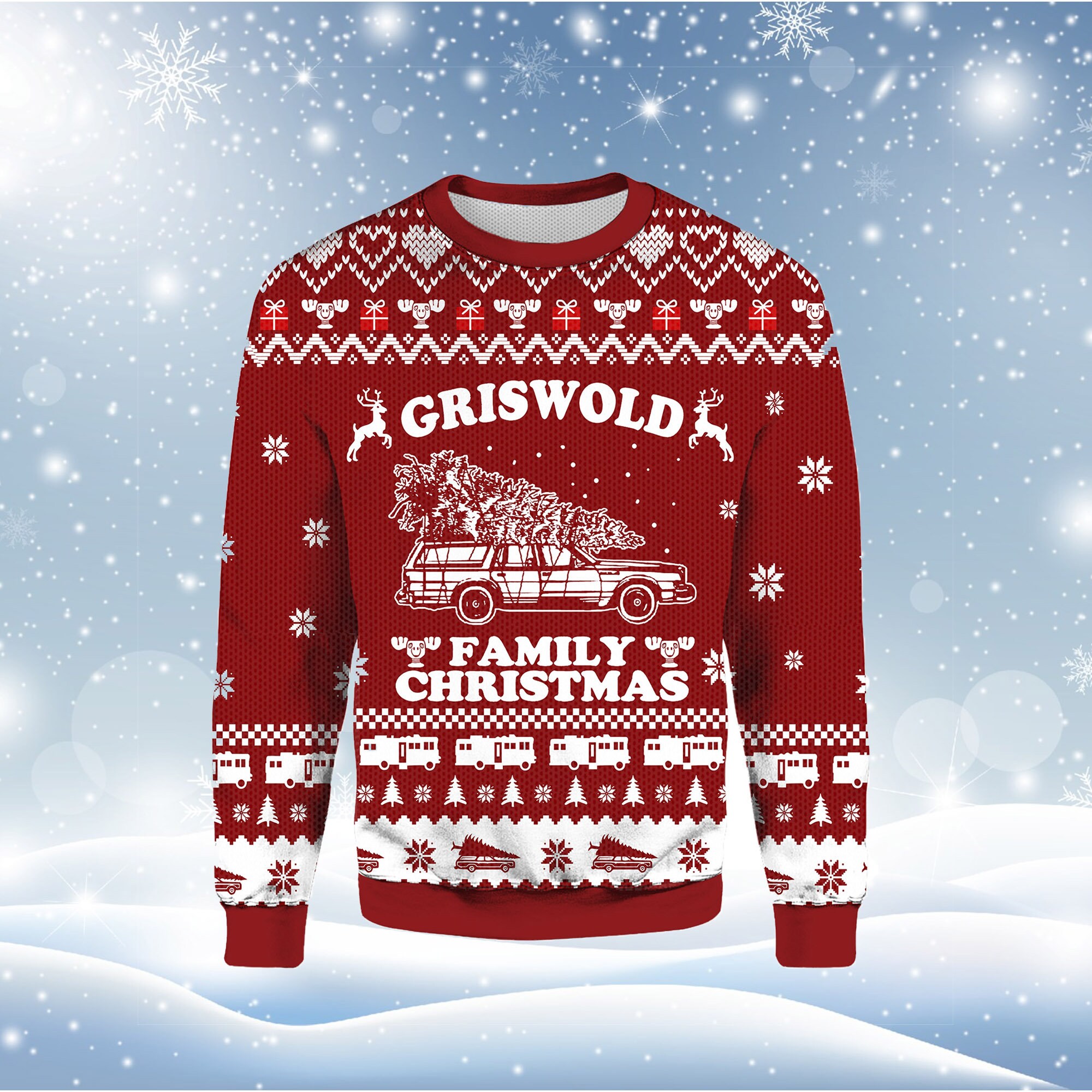 Griswold family clearance christmas ugly sweater