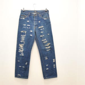 D + G vintage jeans torn by men, 2005 edition, size 34