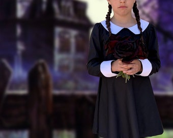 The Addams' Family, Wednesday's dress, Girl's sizes 7 - 14