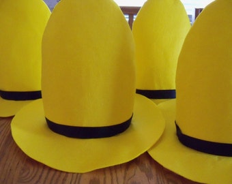 Mann im gelben Hut-Hut