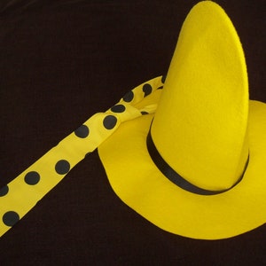 Uomo con il cappello giallo | Etsy Italia