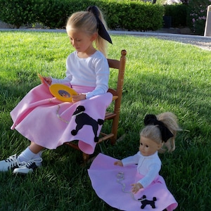 Poodle Skirt, Girl&#39;s Sizes 4-14
